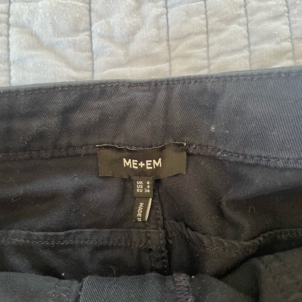 ME+EM Dark Blue Trousers
